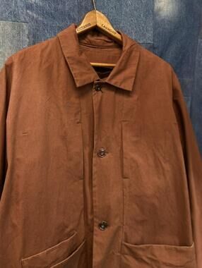 LEMAIRE 2025 Boxy Single Breasted Workwear Jacket size 50 XXL